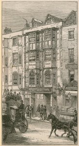 Det såkaldte Shakespeares House i Aldersgate Street af English School
