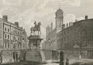 Statuen af Charles I til hest af English School