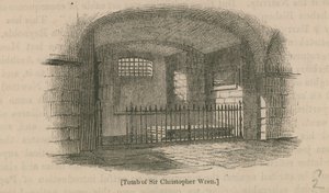 Sir Christopher Wrens grav af English School