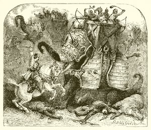 De gamles krigselefant af English School