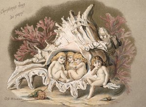 Vandbabyerne, ca. 1880 af English School