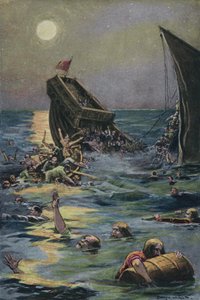 Vraget af det hvide skib, der transporterede den eneste søn af kong Henry I af England, ud for Normandiets kyst af English School