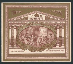 Theatre Royal, Haymarket, London af English School