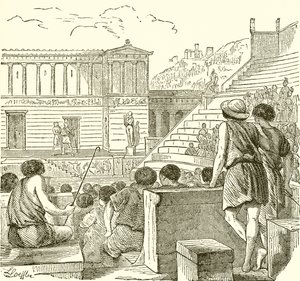 Teater i det antikke Grækenland af English School