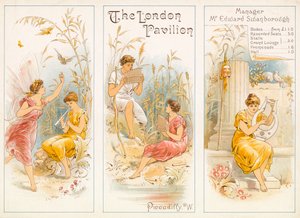 Teaterprogram, London Pavilion, Piccadilly af English School
