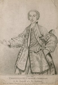 Theophilus Cibber, komiker af English School