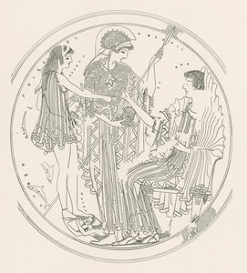 Theseus og Amfitrite (kobberstik) af English School