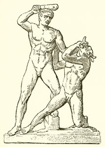 Theseus og Minotaurus af English School