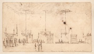 Dinge, wie sie bei der letzten Promenade in Bath waren von English School