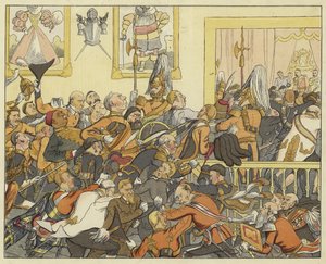 Denne skurrende uenighed af adel, denne skulderring af hinanden i hoffet Henry VI, del I, akt IV, scene 1 af English School
