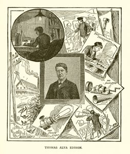 Thomas Alva Edison af English School
