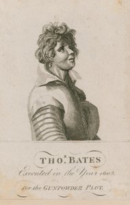 Thomas Bates, henrettet i år 1606 for Krudtplanen af English School