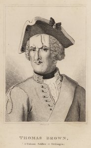 Thomas Brown, en tapper soldat ved Dettingen af English School