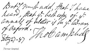 Thomas Campbell af English School