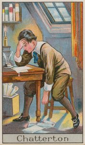 Thomas Chatterton af English School