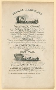 Thomas Haines. Reklame af English School