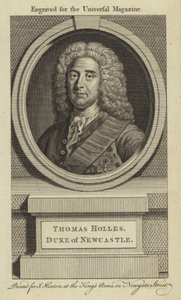 Thomas Holles, hertug af Newcastle af English School
