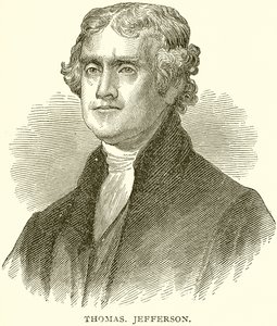 Thomas Jefferson af English School
