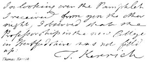 Thomas Kerrich af English School