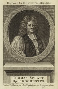 Thomas Spratt, biskop af Rochester af English School