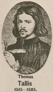 Thomas Tallis (gravering) af English School