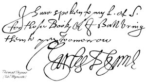 Thomas Thynne, (Visct Weymouth) af English School