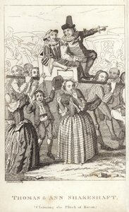 Thomas og Ann Shakeshaft, der hævder Bacons flitch af English School