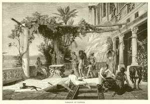 Tiberius på Capri af English School