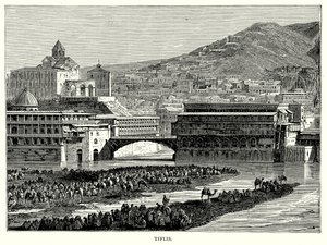 Tbilisi (gravering) af English School