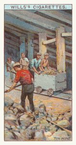 Tinmine (chromolitho) af English School