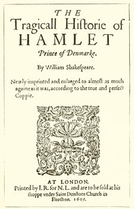 Titelside til Shakespeares Hamlet af English School