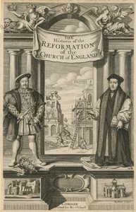 Titelside til The History of the Reformation of Church of England af English School