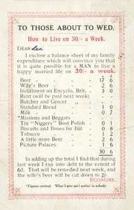 Til dem, der skal giftes (litho) af English School