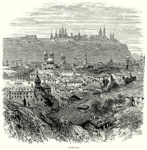 Tobolsk (kobberstik) af English School