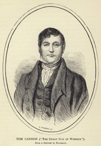 Tom Cannon, The Great Gun of Windsor, Fra et portræt af Wageman af English School