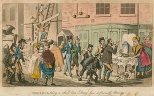 Tom og Bob går en tur ned ad Drury Lane klokken fem om morgenen af English School