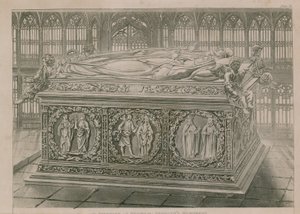 Grav i Westminster Abbey af English School