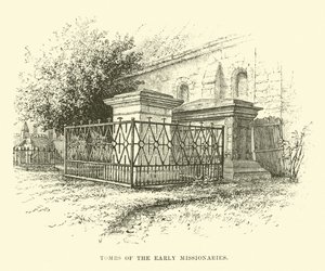 De tidlige missionærers grave af English School