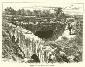 Kongernes grave, Jerusalem (gravering) af English School