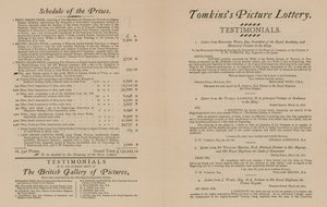 Tomkinss Billedlotteri fra British Gallery of Pictures af English School