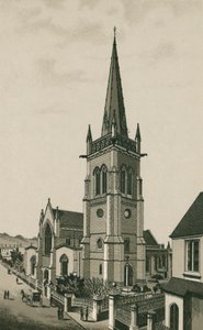 Tower Church, Ipswich (litografi) af English School