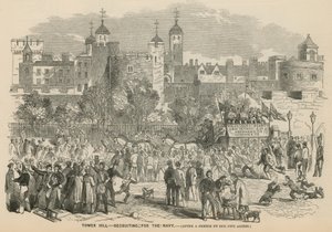 Tower Hill, London: rekruttering til flåden af English School