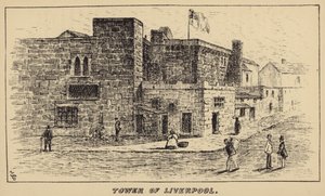 Tower of Liverpool (gravering) af English School