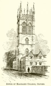Turm des Magdalen College, Oxford