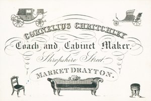 Handelskort, Cornelius Critchley af English School