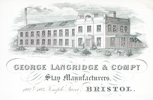 Handelskort, George Langridge & Company af English School