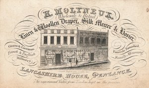 Handelskort, H Molyneux af English School