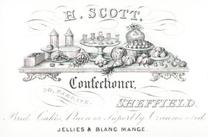 Handelskort, H Scott af English School