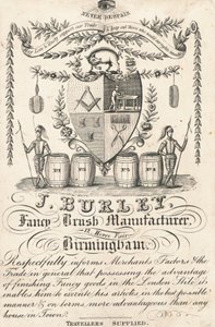 Handelskort, J Burley af English School