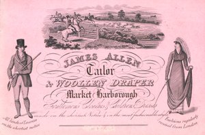 Handelskort, James Allen af English School